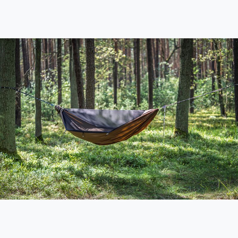 Hamac turistic Lesovik Draka choco root 3