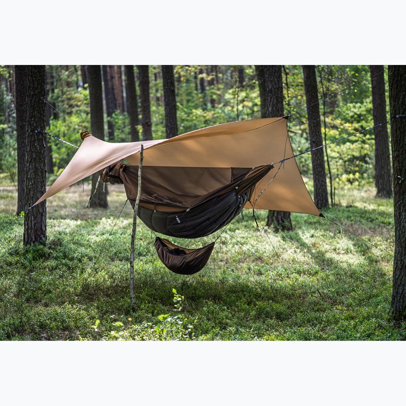 Hamac turistic Lesovik Draka choco root 4