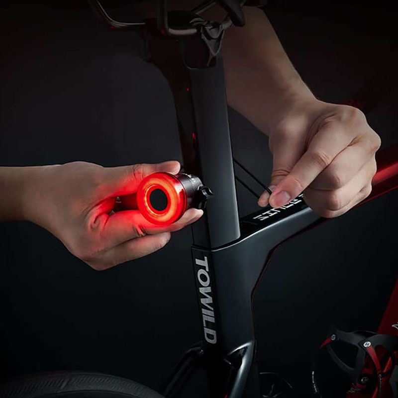 Set de lămpi pentru bicicletă TOWILD CL600 + TL03 set black 3