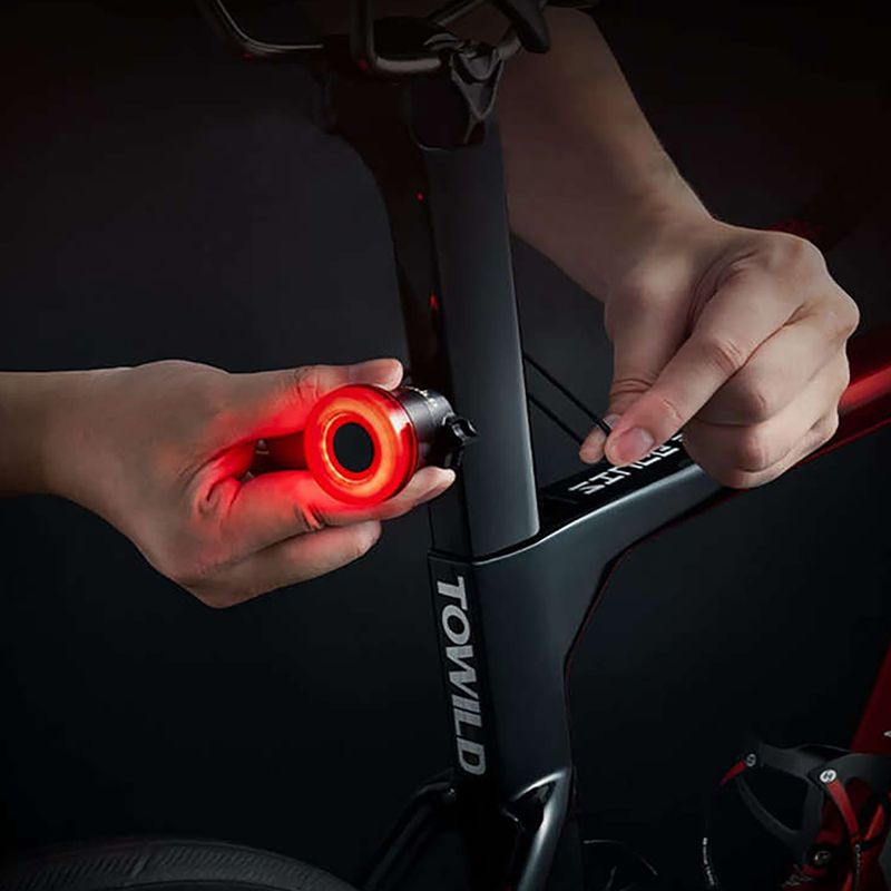 Set de faruri pentru bicicletă Towild CL1200 + TL03 black 4
