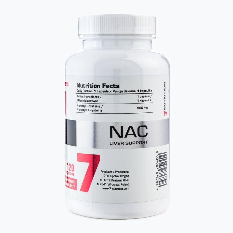 Supliment 7Nutrition NAC 500mg 120 capsule NU7876798 3