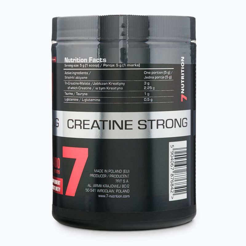 7Nutrition Strong creatină 400g portocaliu 7NU76828-O 3