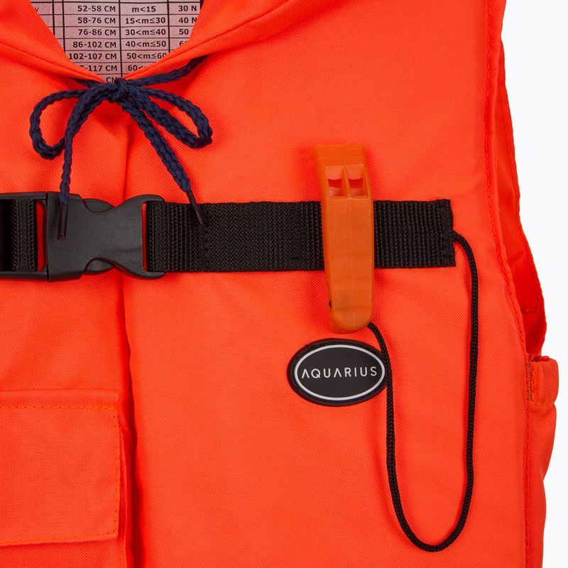 Jacheta de salvare pentru copii Aquarius 100N portocaliu KAM000003 3