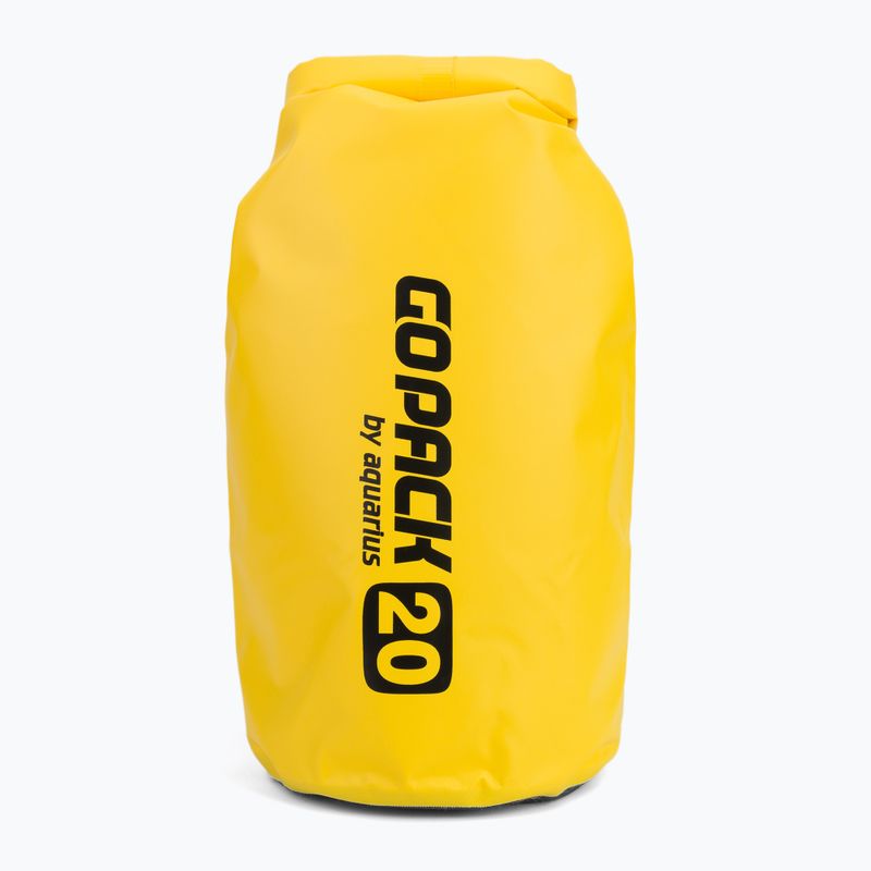 Aquarius GoPack 20l sac impermeabil galben galben WOR000099