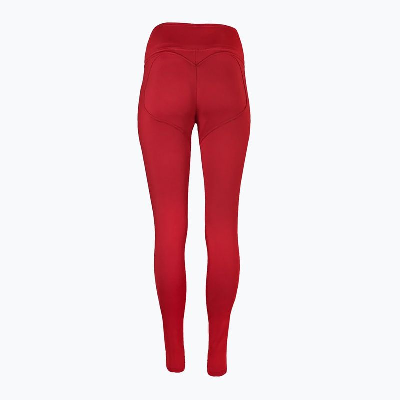 Colanți pentru femei Chiara Wear Push Up roșu 2