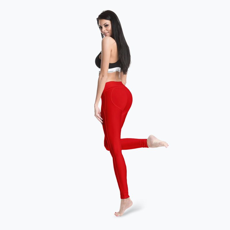 Colanți pentru femei Chiara Wear Push Up roșu 4