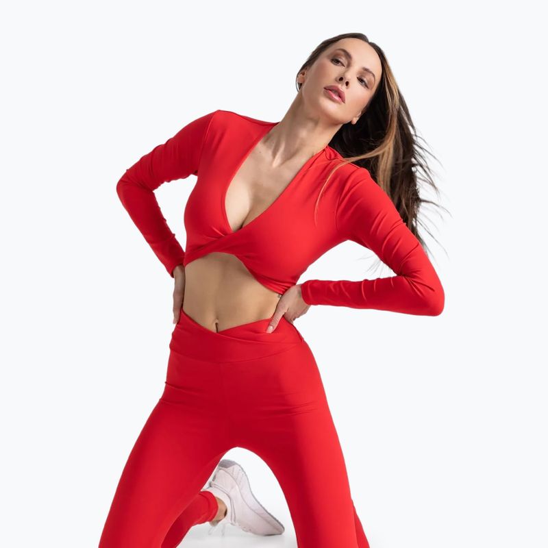 Bluză pentru femei Chiara Wear roșu Sierra