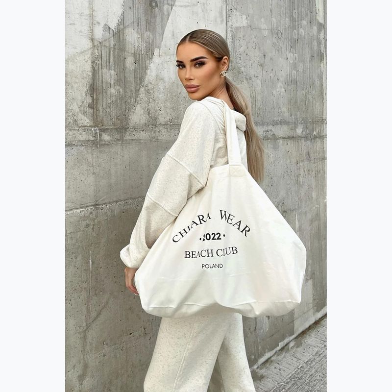 Chiara Wear Beach Club Tote sac ecru