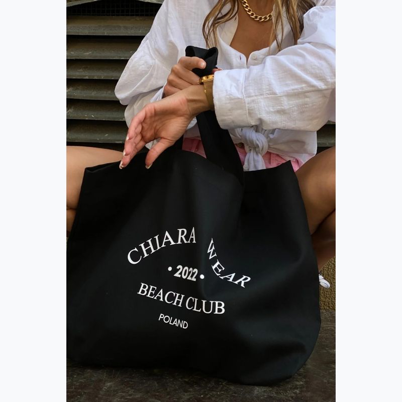 Chiara Wear Beach Club Tote sac negru