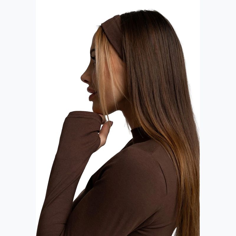 Chiara Wear bentiță din bumbac pentru femei maro 2