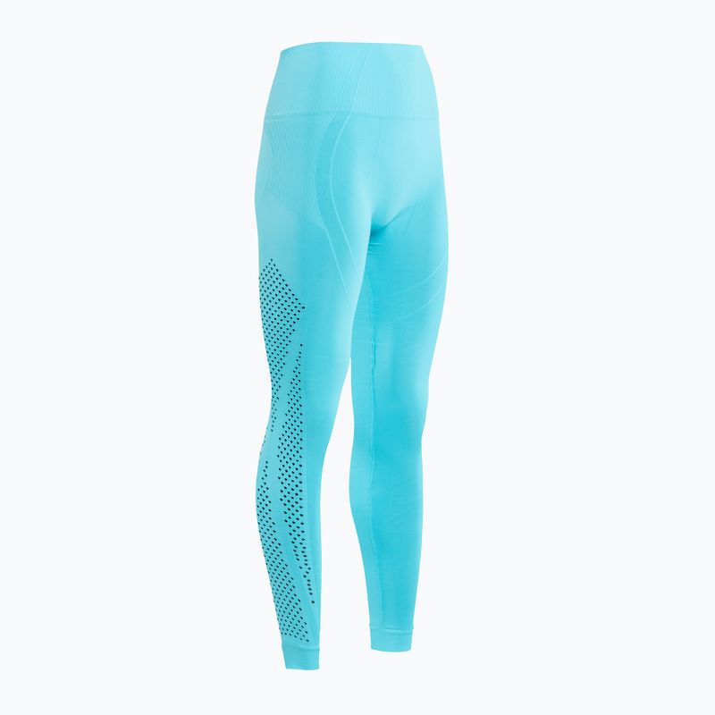 Jambiere de antrenament pentru femei 2skin Power Seamless Turquoise albastru 2S-60513 3