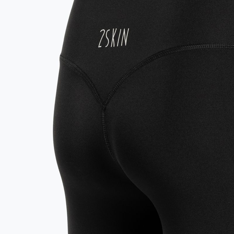 Jambiere de antrenament pentru femei 2skin Black Night negru 2S-60568 4