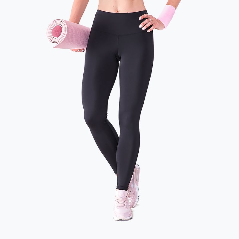 Jambiere de antrenament pentru femei 2skin Black Night negru 2S-60568 5