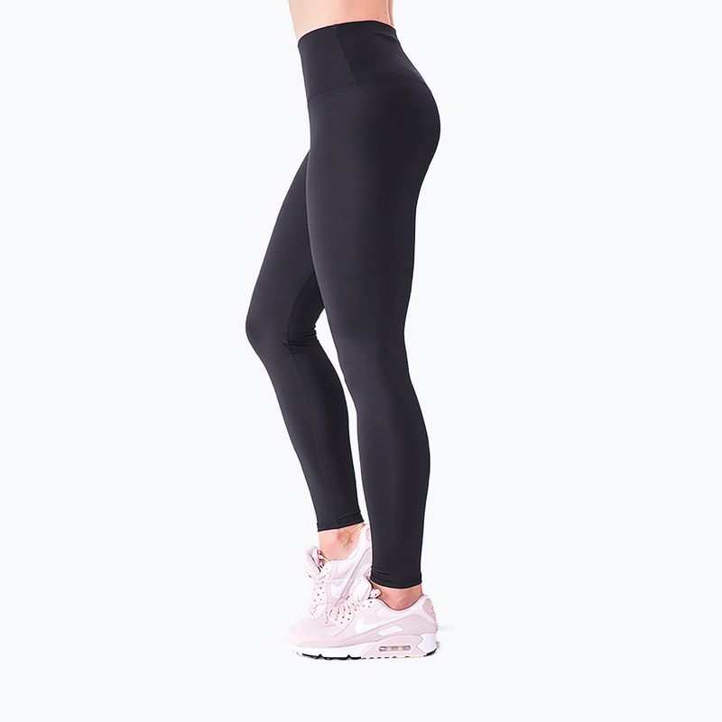 Jambiere de antrenament pentru femei 2skin Black Night negru 2S-60568 6