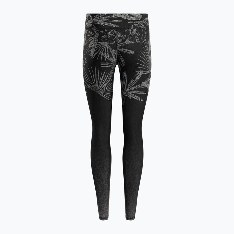 Jambiere de antrenament pentru femei 2skin Ombre Jungle negru negru 2S-62128 2