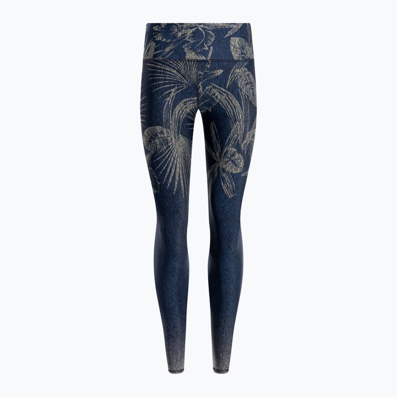 Jambiere de antrenament pentru femei 2skin Ombre Jungle Jungle Navy navy 2S-62159