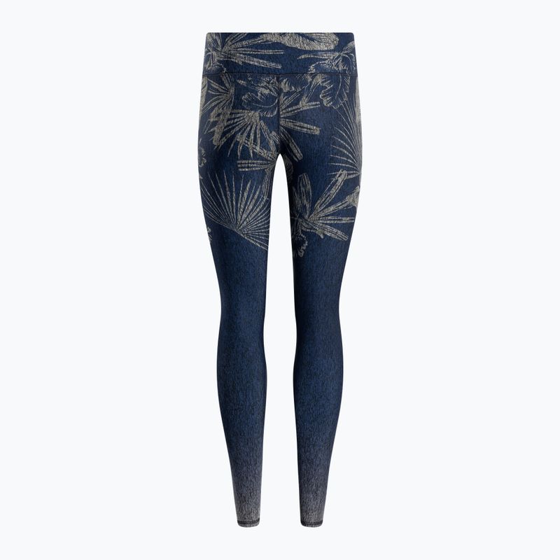 Jambiere de antrenament pentru femei 2skin Ombre Jungle Jungle Navy navy 2S-62159 2