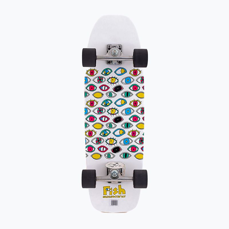 Skateboard surfskate Fish Skateboards Surfskate Eyes 9.37" 2