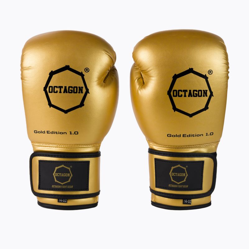 Octagon mănuși de box Gold Edition 1.0 gold