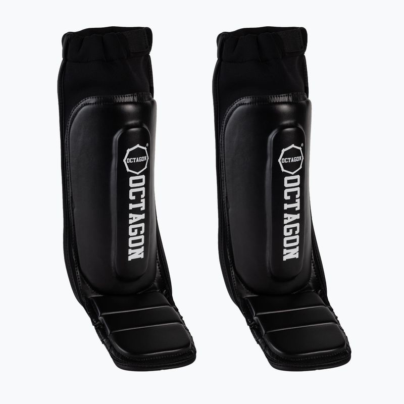 Apărători de tibie Octagon negru
