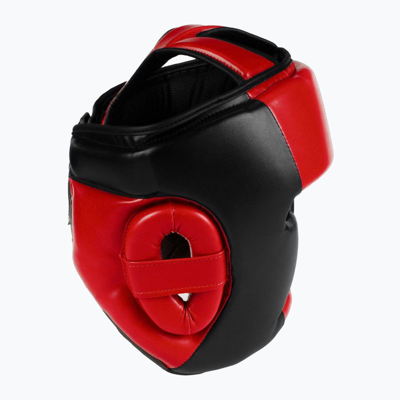 Octagon Cască de box roșu simplu 2