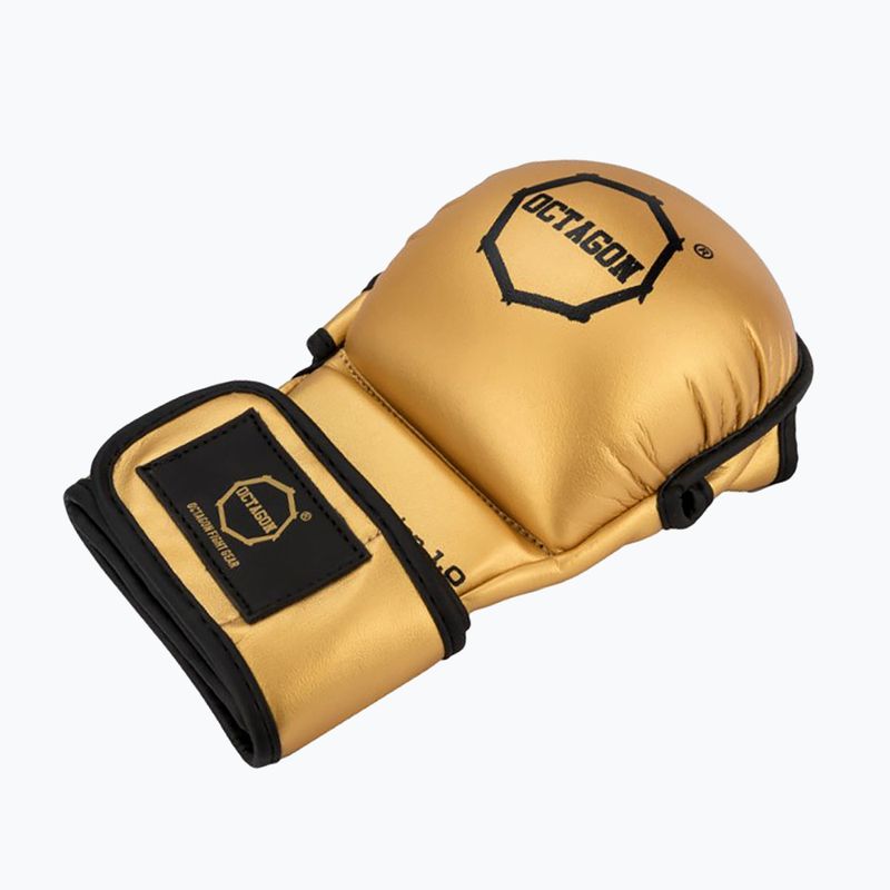 Mănuși de grappling Octagon Gold Edition 1.0 MMA gold 2