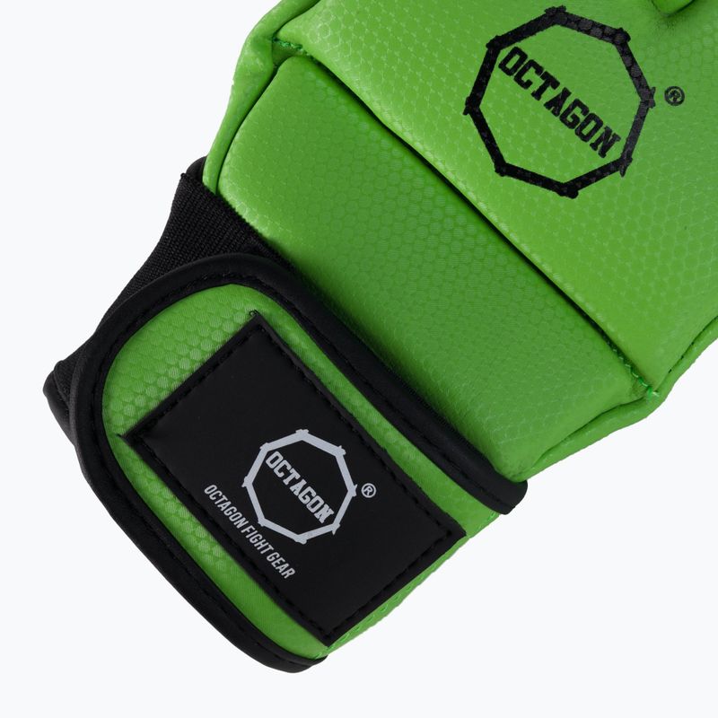 Octagon Kevlar MMA MMA mănuși de grappling verde 5