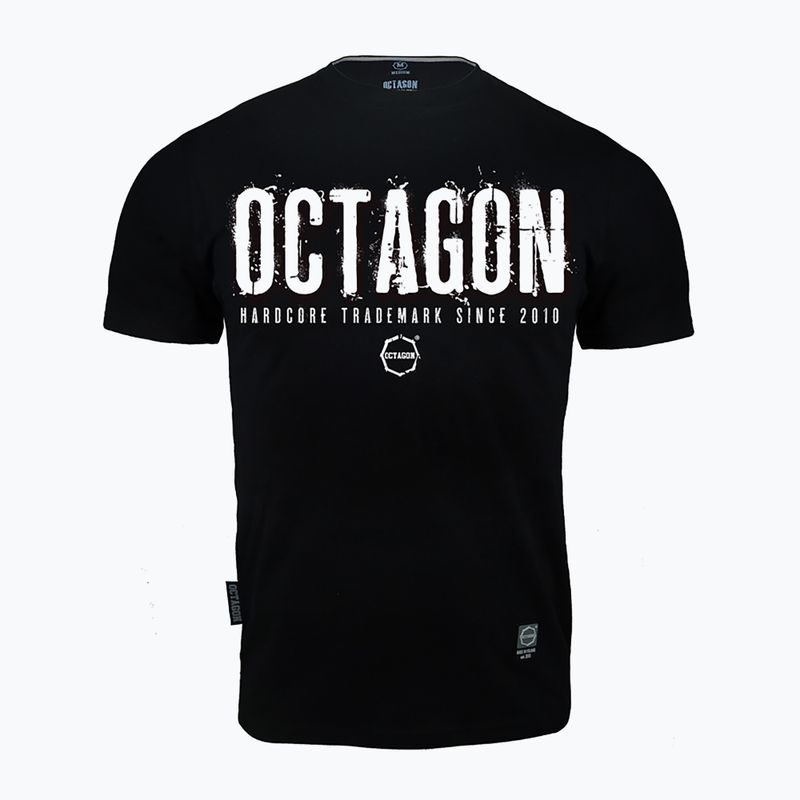 Bărbați Octagon Time to Hardcore Party T-Shirt negru 2
