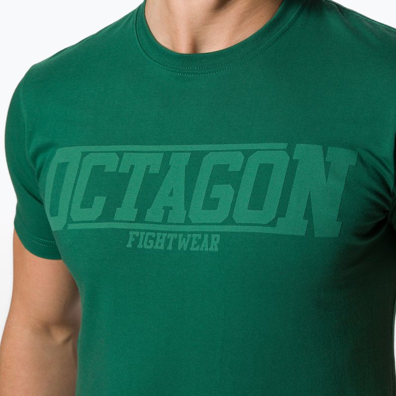 Bărbați Octagon Fight Wear T-shirt verde 4