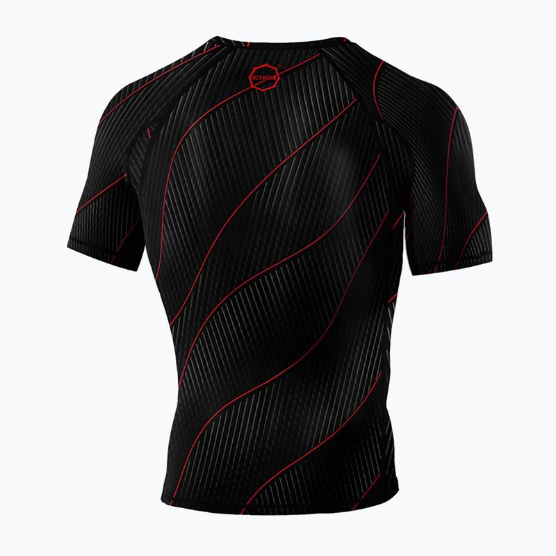 Octagon Voyager Rashguard roșu pentru bărbați 6