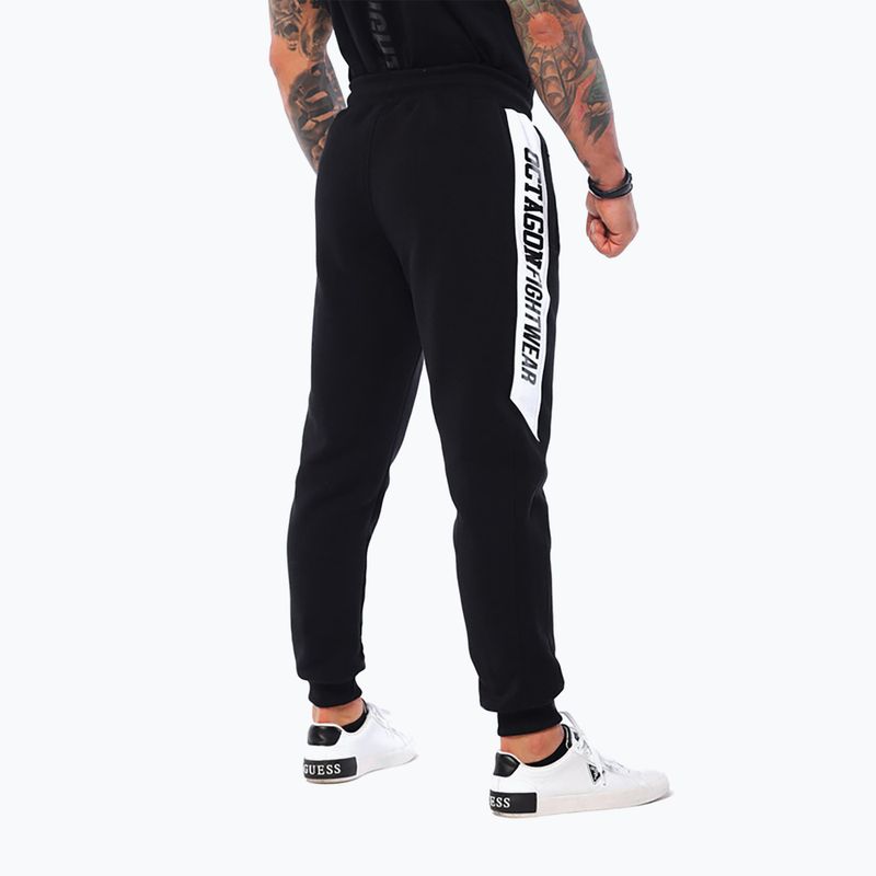 Pantaloni pentru bărbați Octagon Fight Wear black 2