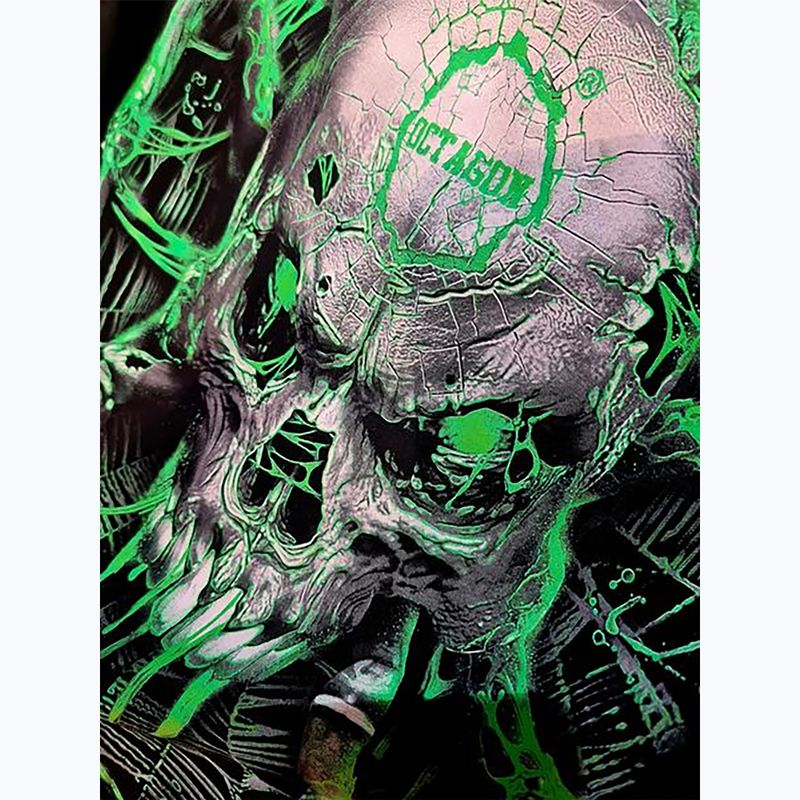 Bărbați Octagon Premium Spiderskull negru/multicolor Rashguard 3