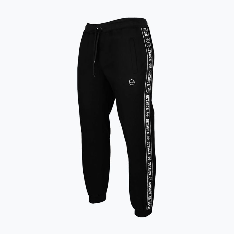 Pantaloni pentru bărbați Octagon Stripe black