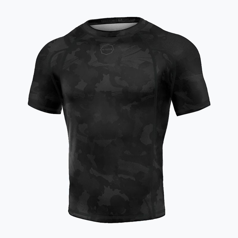 Octagon Premium Camo Night black Rashguard pentru bărbați