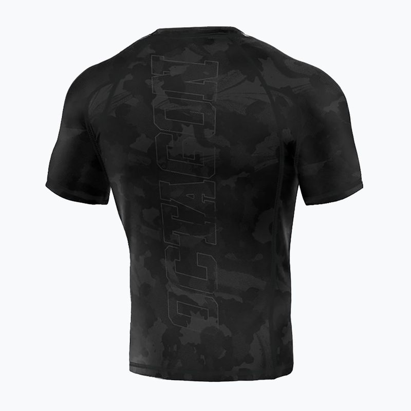 Octagon Premium Camo Night black Rashguard pentru bărbați 2