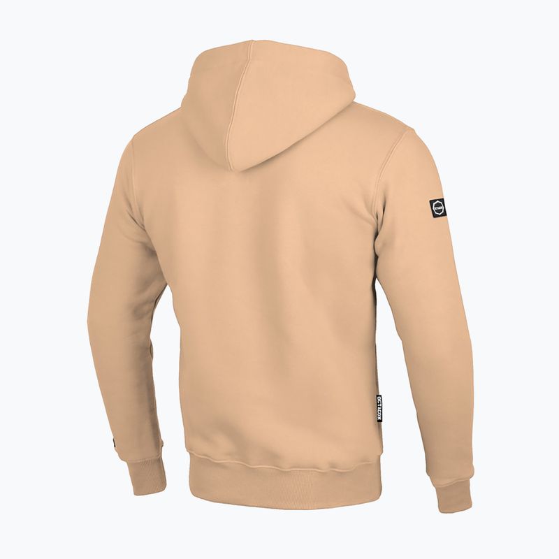 Hanorac pentru bărbați Octagon Small Logo bej 2