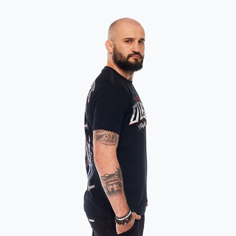 Tricou pentru bărbați Octagon Santa Muerte black/multicolor 7