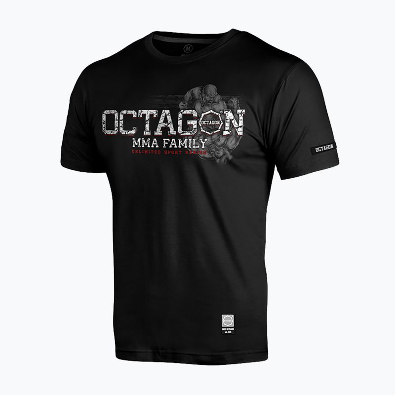 Tricou pentru bărbați Octagon MMA Family black