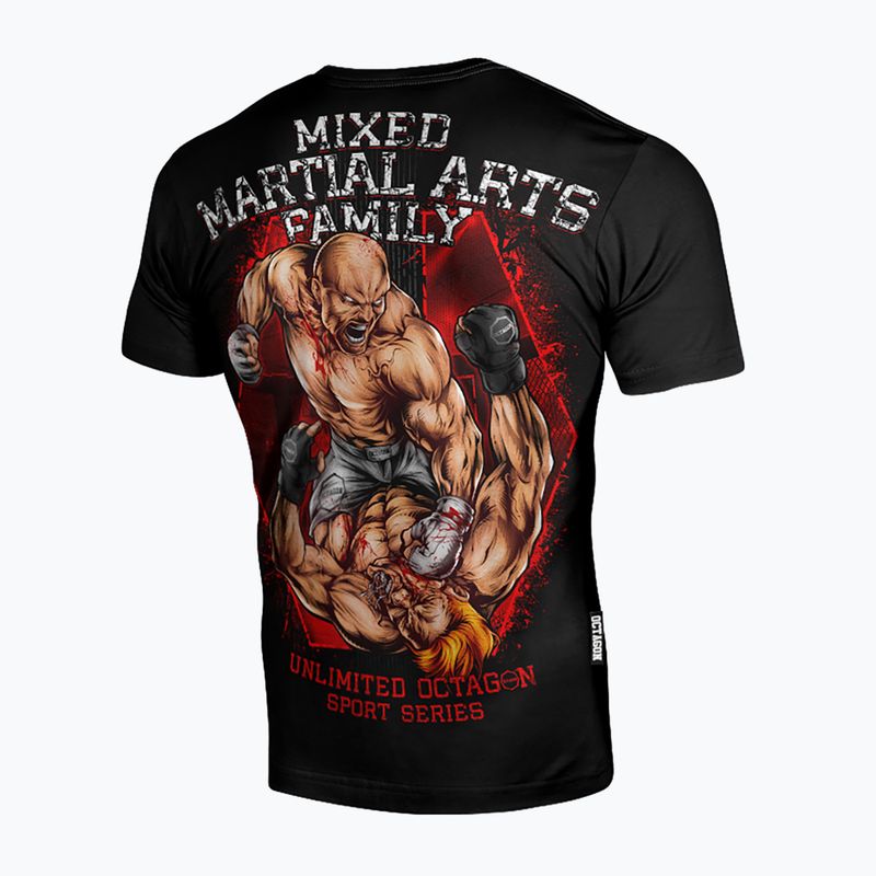 Tricou pentru bărbați Octagon MMA Family black 2