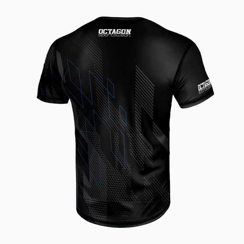 Tricou pentru bărbați Octagon Sport Diamond black 2
