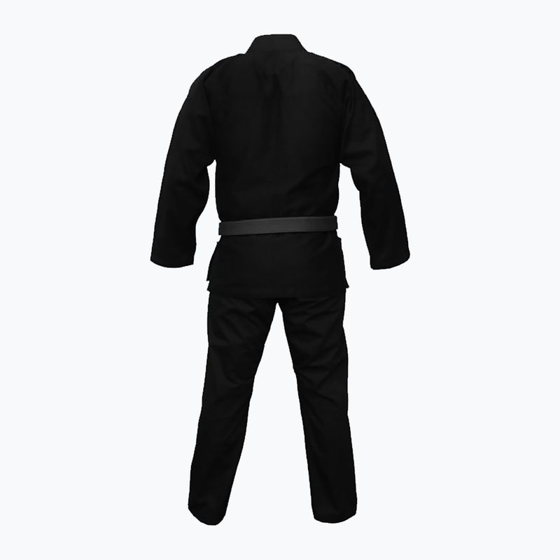 GI de jiu-jitsu brazilian pentru bărbați Octagon Caption black/black 2