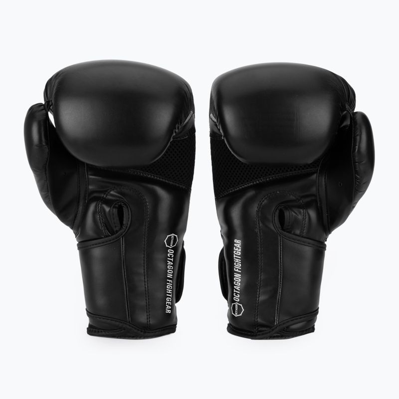 Mănuși de box Octagon Agat black/white 3