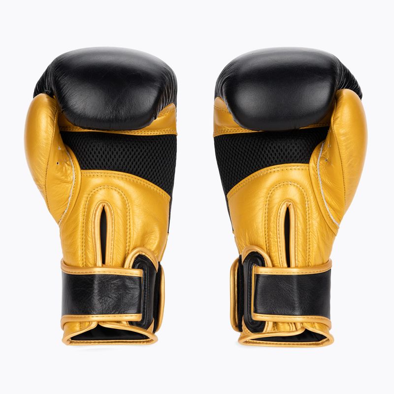 Mănuși de box Octagon Prince black/gold 2