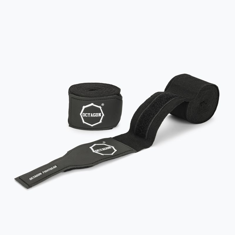 Bandaje de box Octagon Fightgear Supreme Printed 5 m black