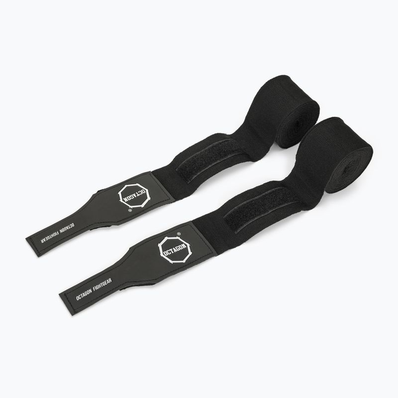 Bandaje de box Octagon Fightgear Supreme Printed 5 m black 2