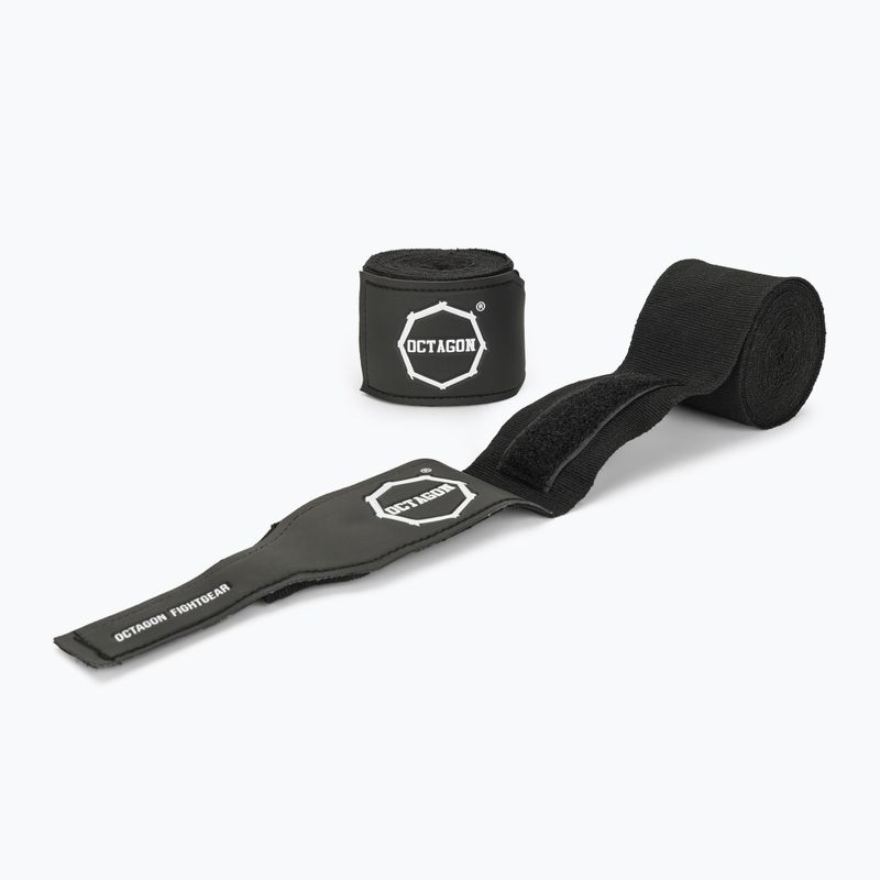 Bandaje de box Octagon Fightgear Supreme Printed 3 m black