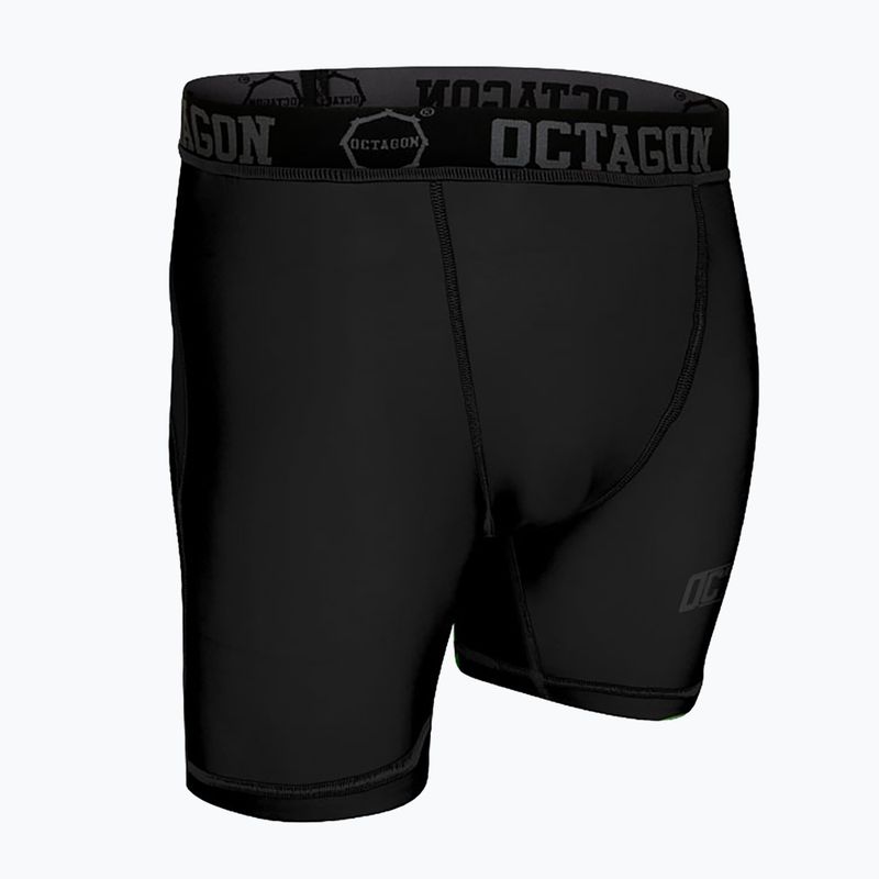 Pantaloni scurți de compresie pentru bărbați  Octagon Fight Wear black 3
