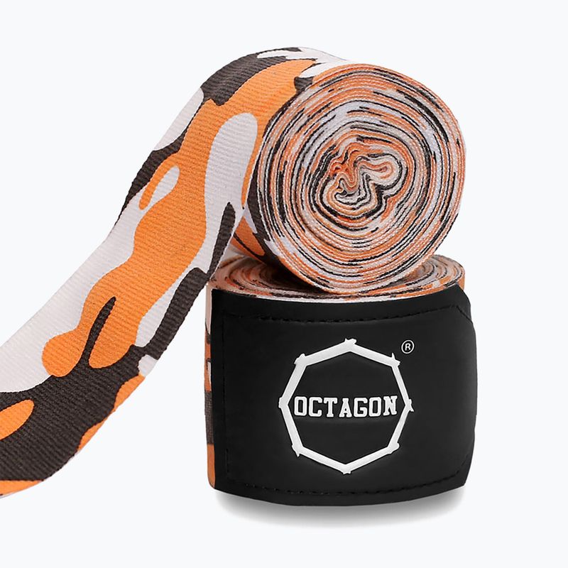 Bandaje de box Octagon Fightgear Supreme Basic 300 cm peach camo 2