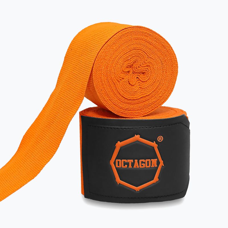 Bandaje de box  Octagon Fightgear Supreme Basic 300 cm orange 2
