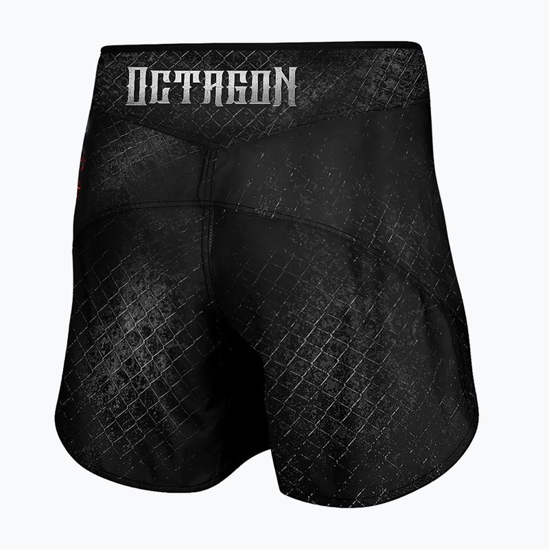 Pantaloni scurți de antrenament pentru bărbați Octagon The Rules MMA black/multicolor 2